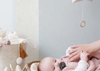 Mulltuch "Swaddel Mauve" Fabelab