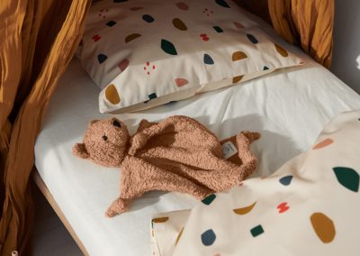 Blogbeitrag Montessori Kinderzimmer Schnuffeltuch