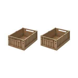 LIEWOOD Weston Aufbewahrungsbox Small 2er-Pack Oat