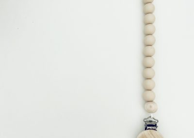 Schnullerkette by SOE Silikon beige