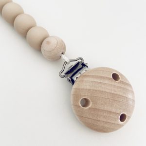 Schnullerkette by SOE Silikon beige