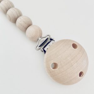 Schnullerkette by SOE Holz natur/natur