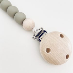 Schnullerkette by SOE Silikon salbei