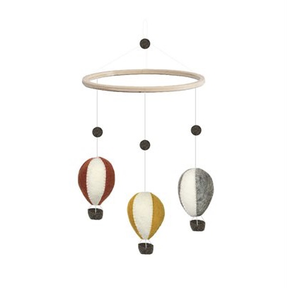 Mobile Heißluftballon
