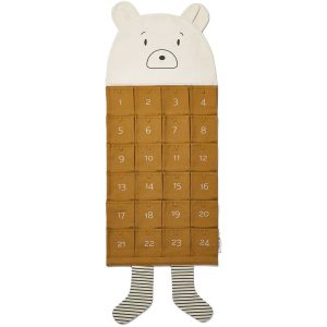 Klaus Weihnachtskalender golden caramel