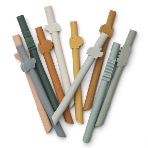 BADU Strohhalm 10er Pack mustard