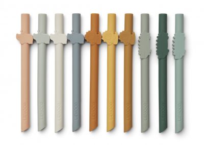 BADU Strohhalm 10er Pack mustard