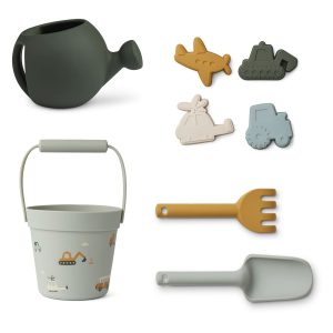 FLORENZ Strand- und Gartenset dove blue