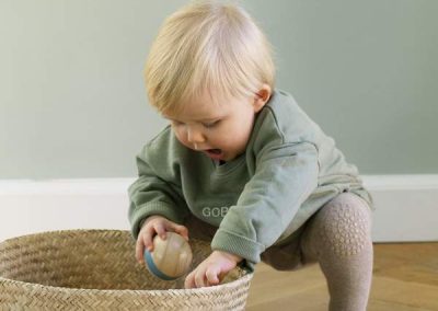 Krabbelstrumpfhose Sand