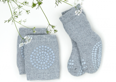 Anti-Rutsch-Socken Grey Melange